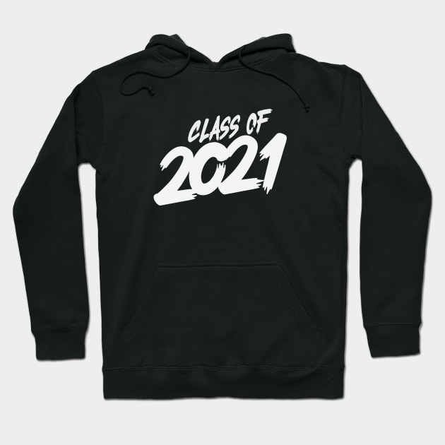 Classic Class of 2021 Hoodie by Jitterfly